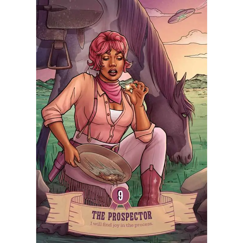 🌌🤠 Galactic Cowgirl Oracle Deck – Cosmic Wisdom and Fierce Feminine Energy ✨ - Tarot Decks & Divination
