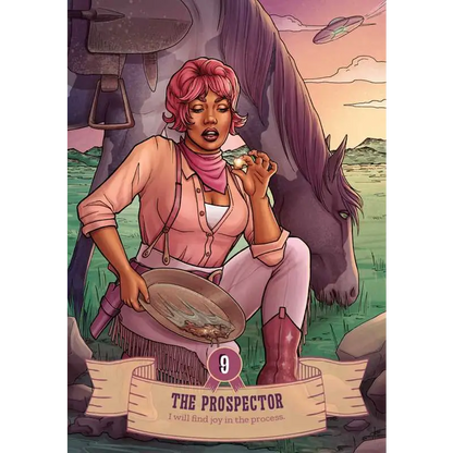 🌌🤠 Galactic Cowgirl Oracle Deck – Cosmic Wisdom and Fierce Feminine Energy ✨ - Tarot Decks & Divination