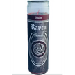🕯️✨ Glass Pillar Ritual Candle – Meditation Ritual and Sacred Ambiance 🌙 - Raven - Candles & Accessories