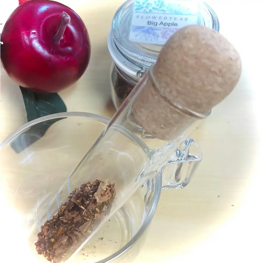 Glass Tube Tea Infuser with Cork Top boxed - Teas & Accessories