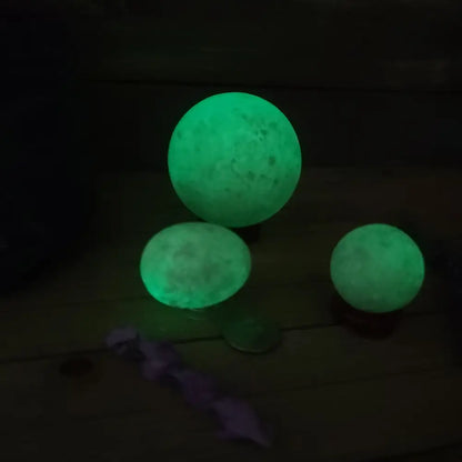 Glowing Spheres!!! Looks like the MOON! - Spheres
