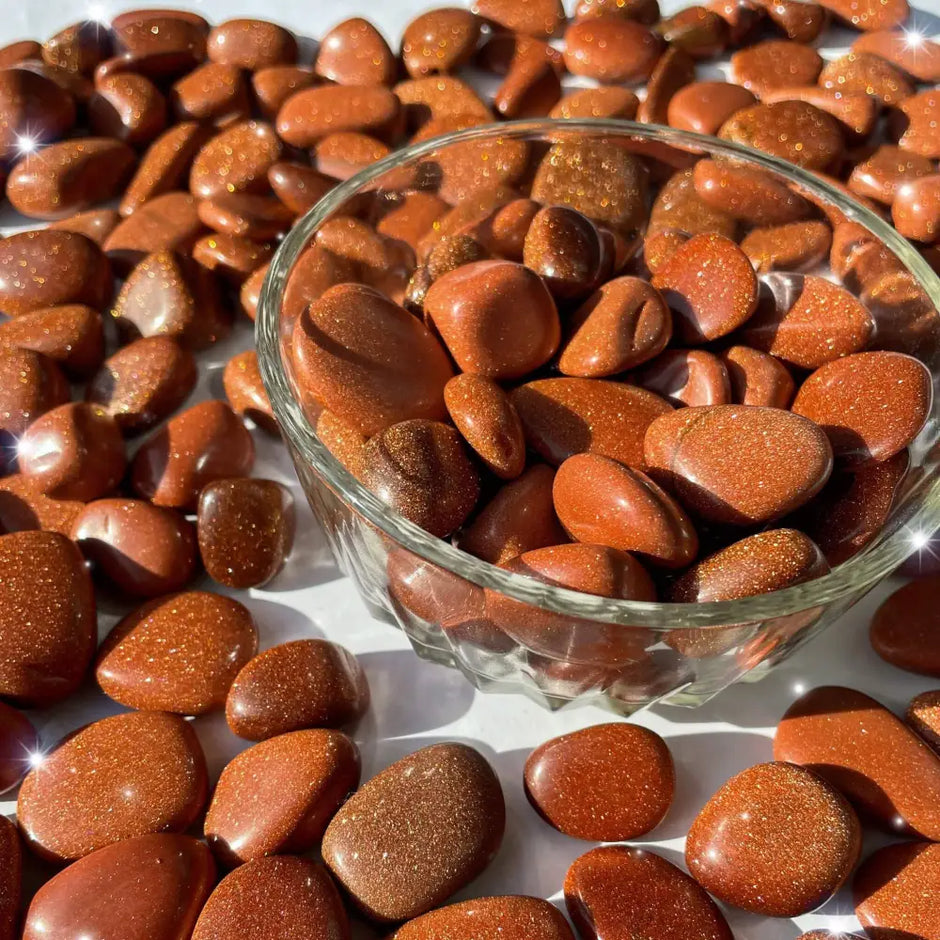 Gold Stone Tumbles - Tumbles