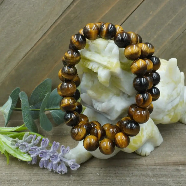 Golden Tigers Eye Bracelet - 10mm - OMC BRACELETS