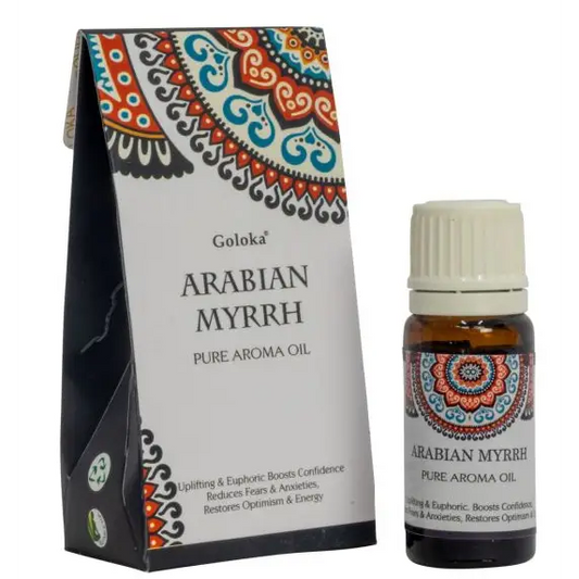 Goloka Pure Aroma Oil 10ml - Arabian Myrrh - Oils & Diffusers