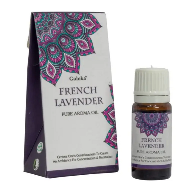 Goloka Pure Aroma Oil 10ml - French Lavender - Oils & Diffusers