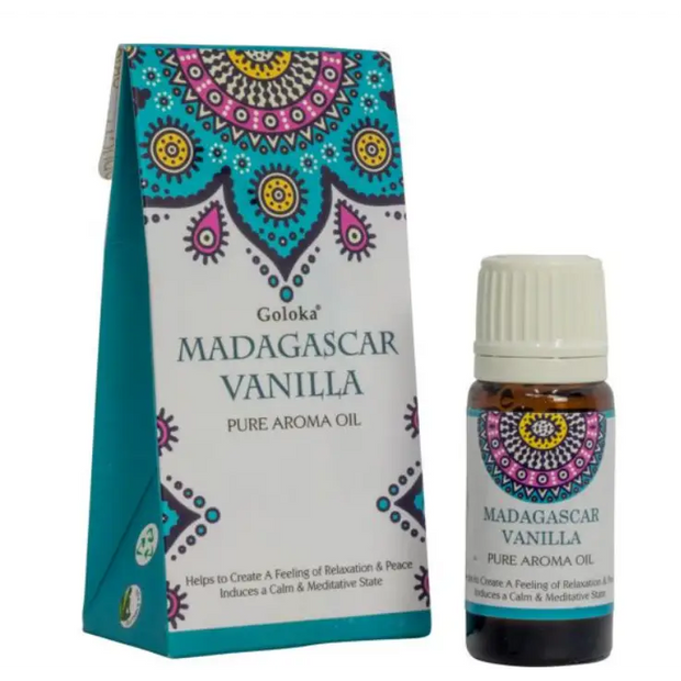 Goloka Pure Aroma Oil 10ml - Madagascar Vanilla - Oils & Diffusers