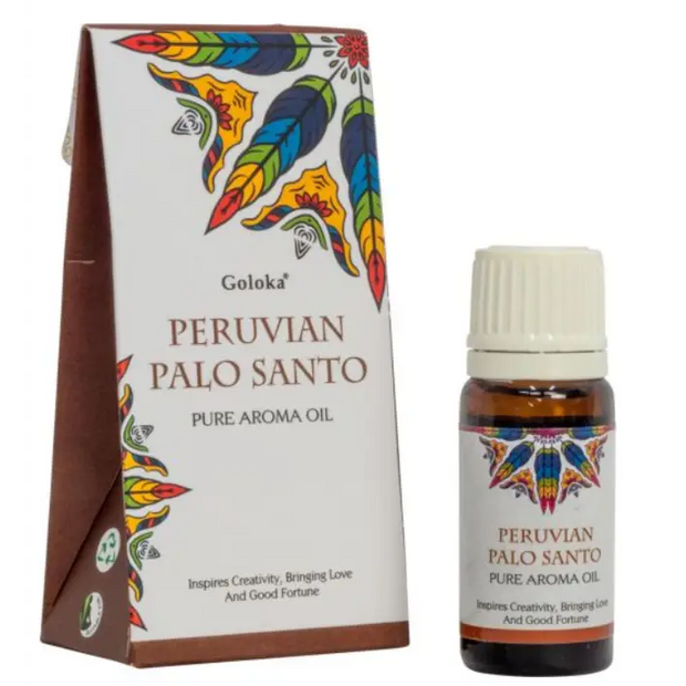 Goloka Pure Aroma Oil 10ml - Peruvian Palo Santo - Oils & Diffusers