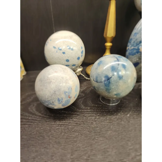 🏔️🔵 Gorgeous K2 Spheres – Mountain Magic & Spiritual Insight! 🔵🏔️ - Spheres