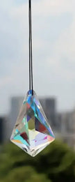 Gorgeous Window Suncatchers: Capture the Rainbows - 2 In Glass Prism - Home Decor