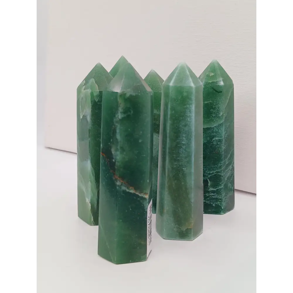 🍀✨ Green Aventurine Towers – Luck Prosperity & Heart Healing! 🗼💚 - 1 - Towers