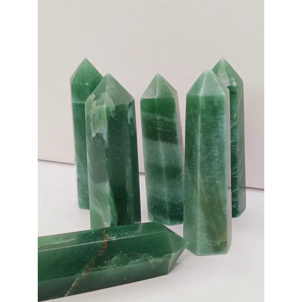 🍀✨ Green Aventurine Towers – Luck Prosperity & Heart Healing! 🗼💚 - 1 - Towers