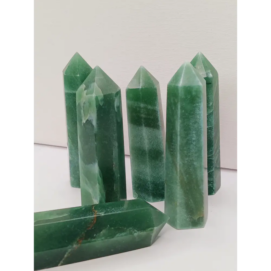 🍀✨ Green Aventurine Towers – Luck Prosperity & Heart Healing! 🗼💚 - 1 - Towers