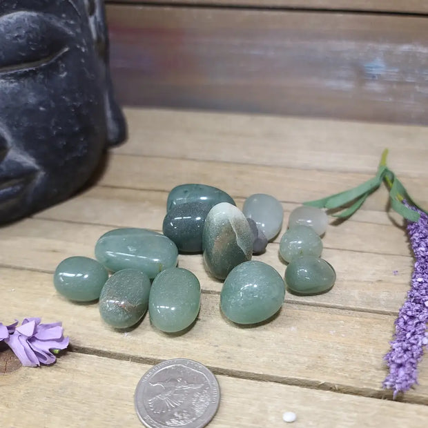 Green Aventurine Tumbles - Tumbles