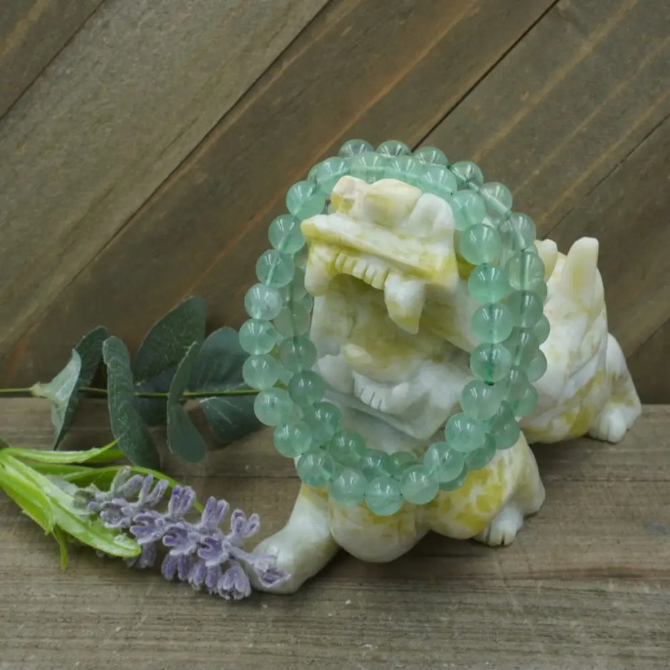 Green Fluorite Bracelet - 8mm - OMC BRACELETS