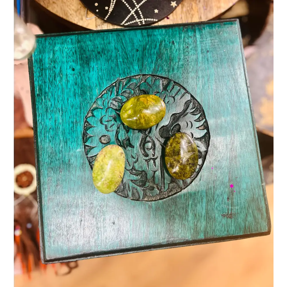 Green Opal Mini Palmstones - PALM