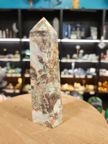 🌋 Grounded Courage Red Agate Tower 🌋 - 6