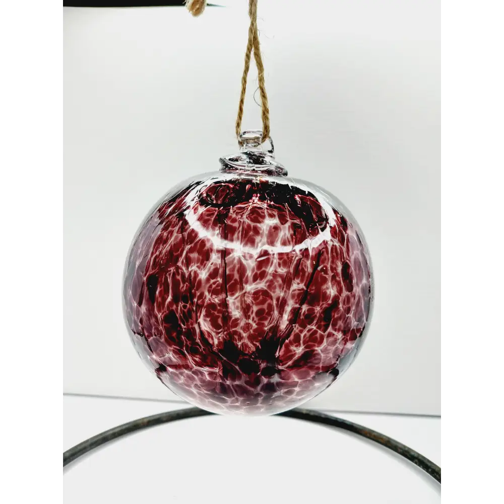 🔮✨Handblown Glass Witch Ball – Protection Tradition and Magical Beauty ✨🔮 - 4’’-Violets - Home Decor