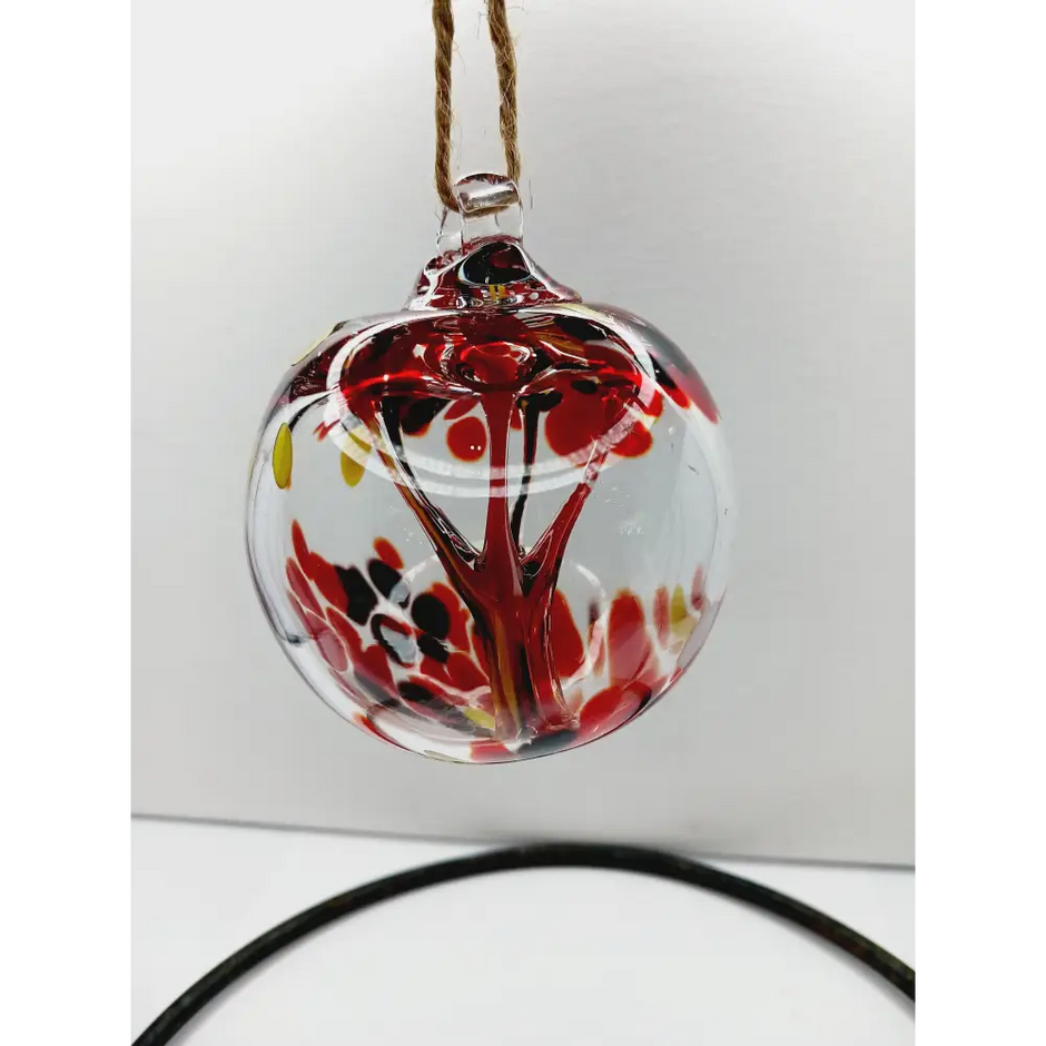 🔮✨Handblown Glass Witch Ball – Protection Tradition and Magical Beauty ✨🔮 - 3’’- Assorted Autumn Colors - Home Decor