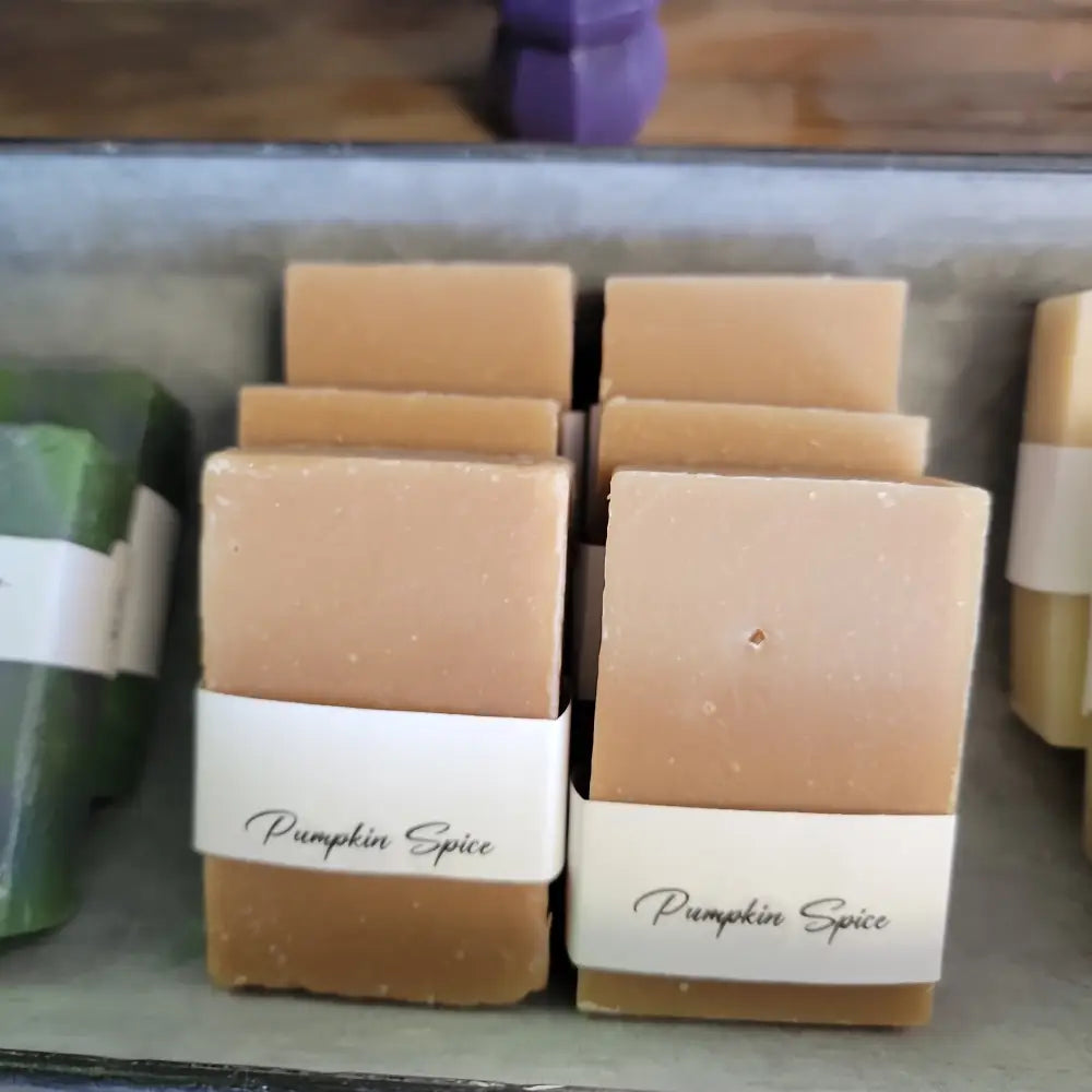 HANDMADE Cold Pressed Soap - Pumpkin Spice - Bath Body & Skin Products