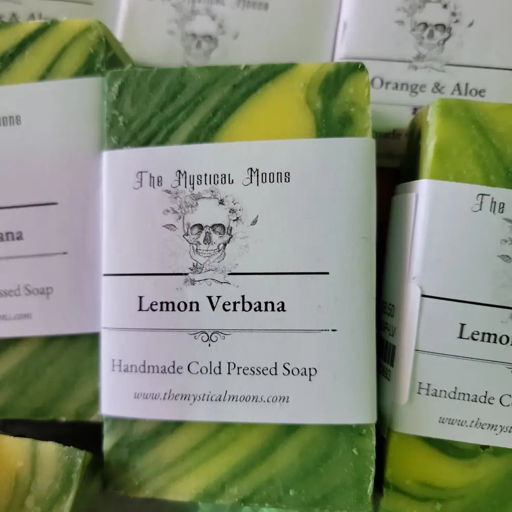 HANDMADE Cold Pressed Soap - Lemon Verbena - Bath Body & Skin Products