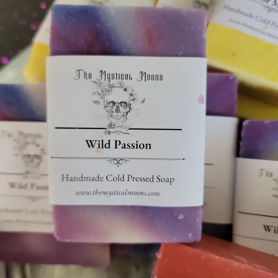 HANDMADE Cold Pressed Soap - Wild Passion - Bath Body & Skin Products