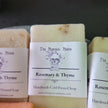 HANDMADE Cold Pressed Soap - Rosemary and Thyme - Bath Body & Skin Products