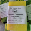 HANDMADE Cold Pressed Soap - Honeysuckle - Bath Body & Skin Products