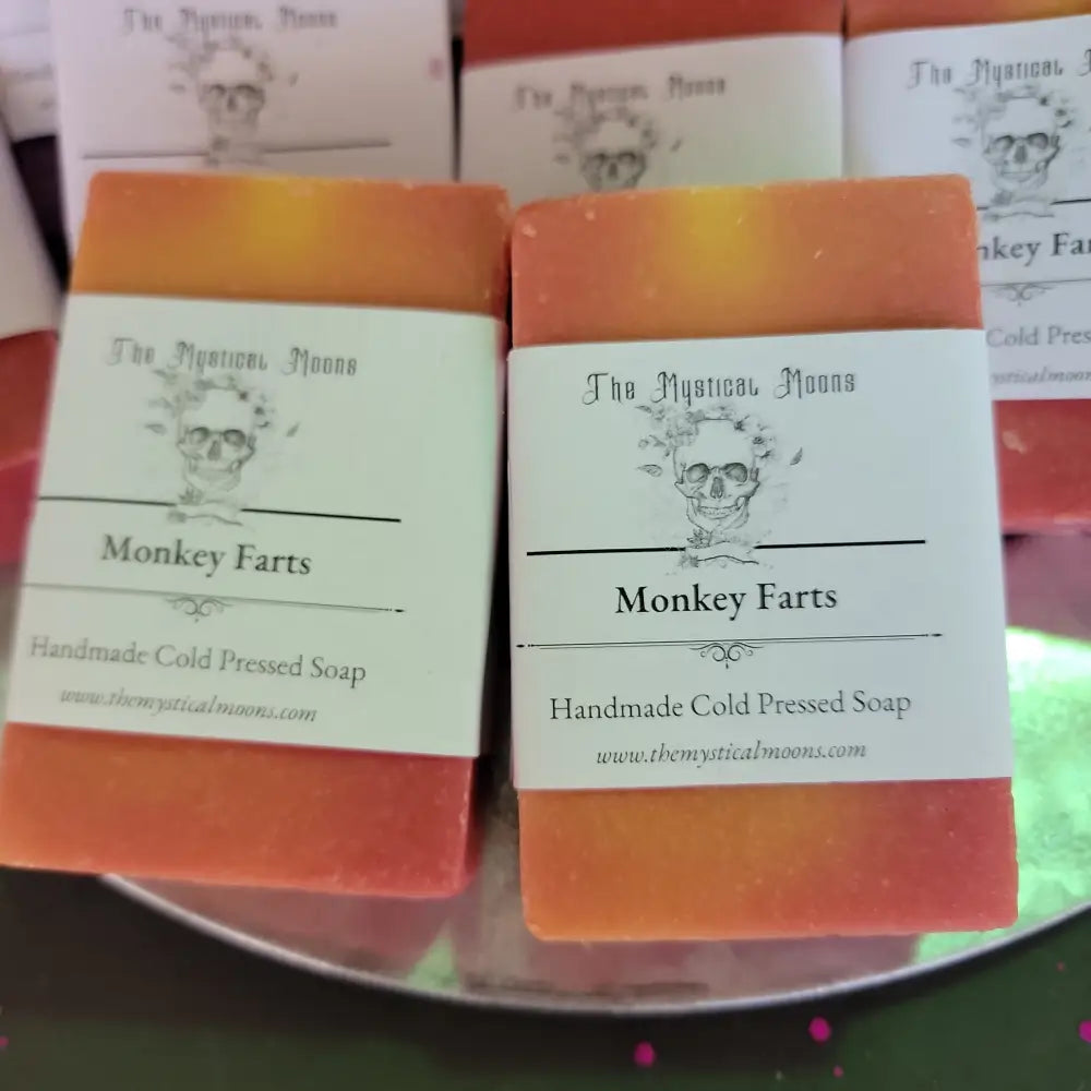 HANDMADE Cold Pressed Soap - Monkey Farts - Bath Body & Skin Products