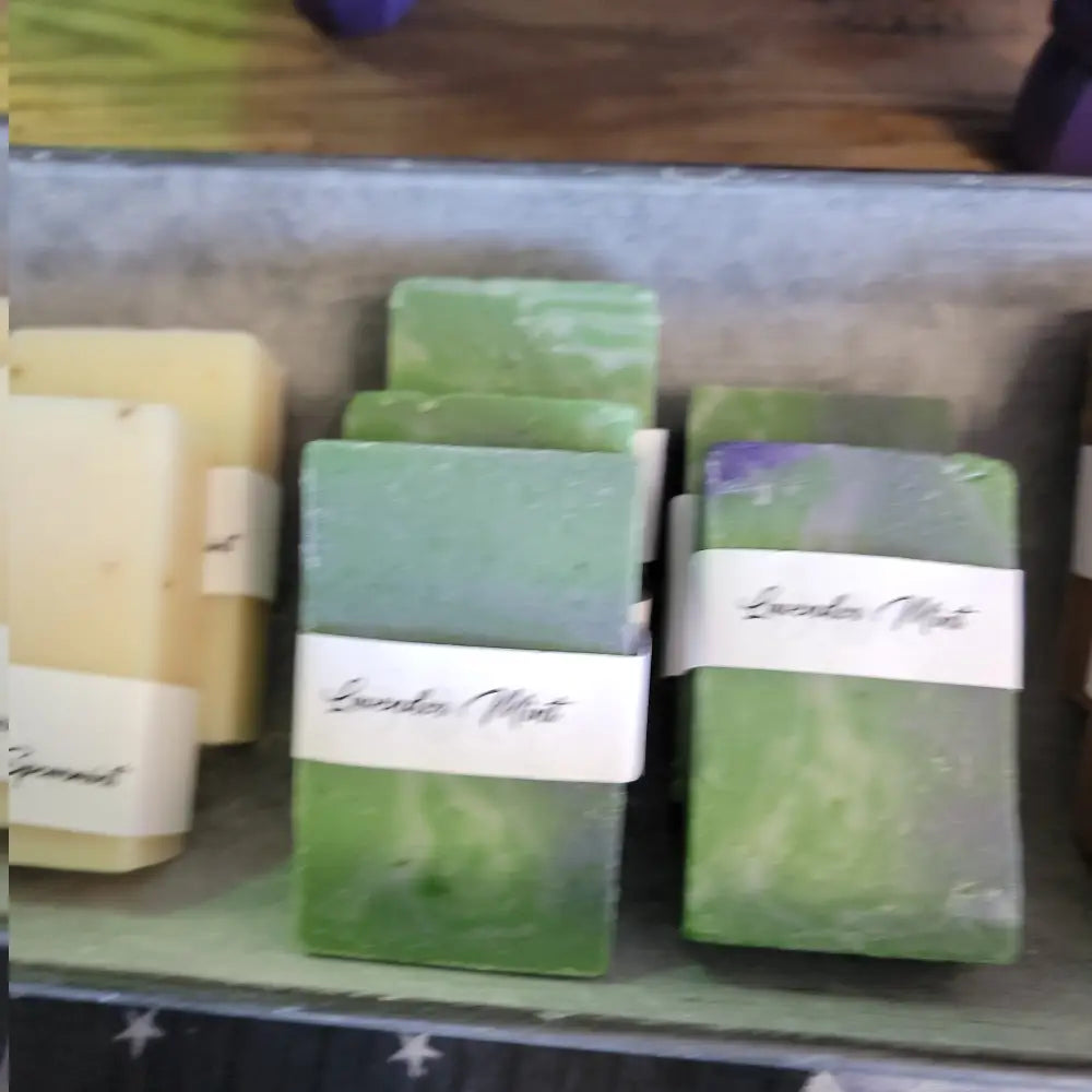 HANDMADE Cold Pressed Soap - Lavender Mint - Bath Body & Skin Products