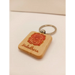 🌈 Handmade Wooden Chakra Keychains 🌈 - Muladhara - Root Chakra