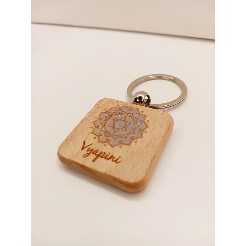 🌈 Handmade Wooden Chakra Keychains 🌈 - Yvapini - Soul Star Chakra