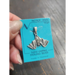 🦇✨ Hanging Bat Pendant – Sterling Silver Night Magic (1 1/8’’) 🌙 - Jewelry
