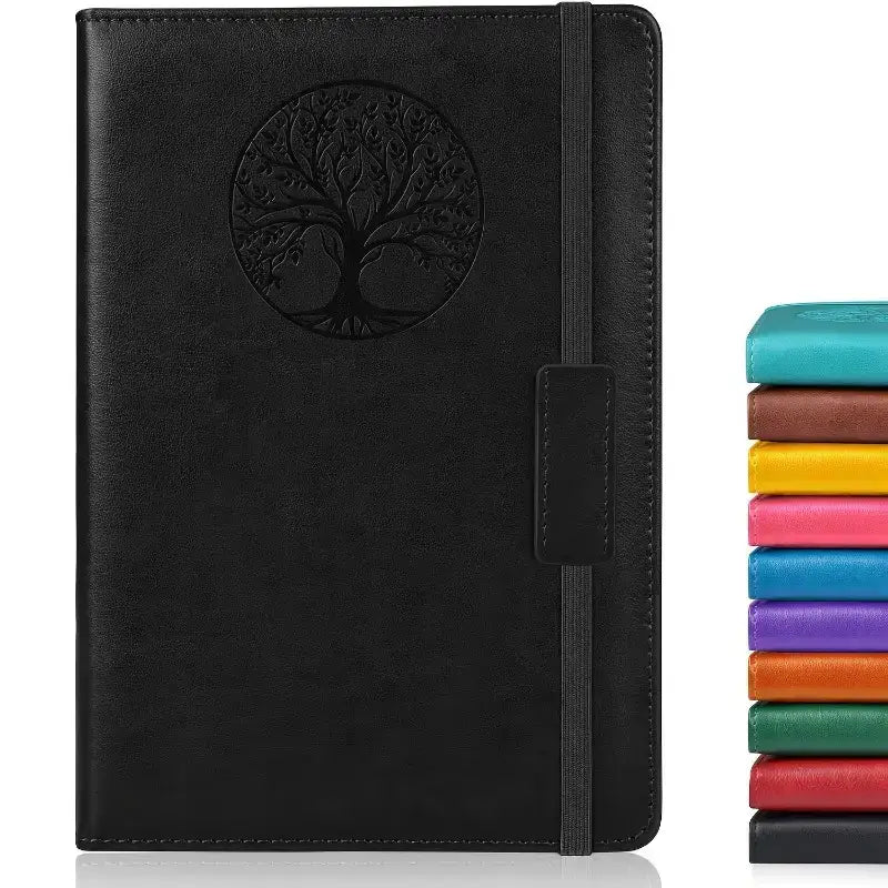 📖✨ Hardcover Faux Leather Journal – 256 Pages for Magical Musings & Manifestations! 🖊️ - Books & Journals