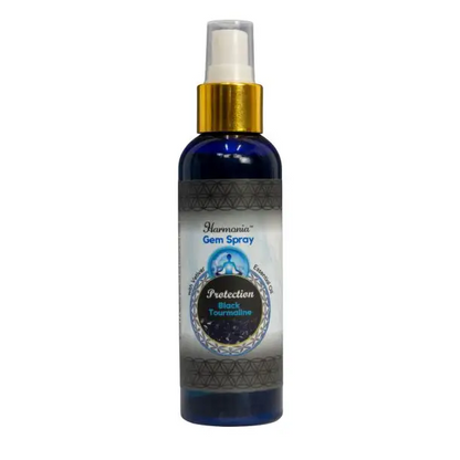 Harmonia Gem Intention Smudge Room Sprays (10 types)k - Protection Black Tourmaline - Incense & Burners