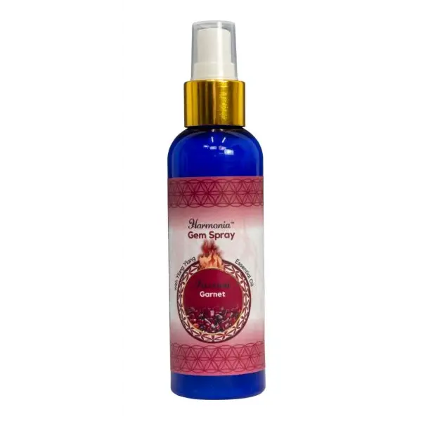 Harmonia Gem Intention Smudge Room Sprays (10 types)k - Passion Garnet - Incense & Burners