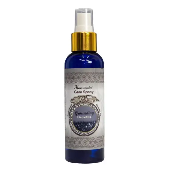 Harmonia Gem Intention Smudge Room Sprays (10 types)k - Grounding Hematite - Incense & Burners