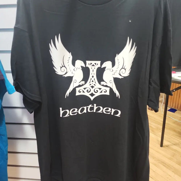 Heathen - Spiritual Tshirt Designs - Purple / 3Xlarge - Clothing & Apparel