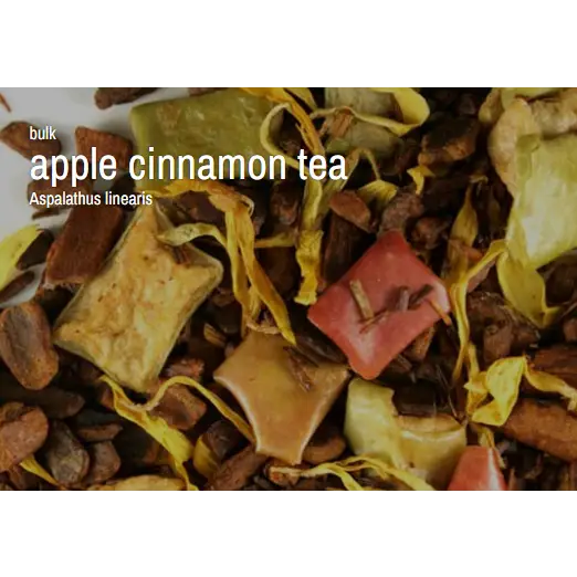 Herbal Bulk Loose Tea by the Ounce - Apple Cinnamon Tea - Teas & Accessories