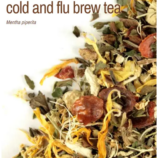 Herbal Bulk Loose Tea by the Ounce - Cold and Flu Brew - Teas & Accessories