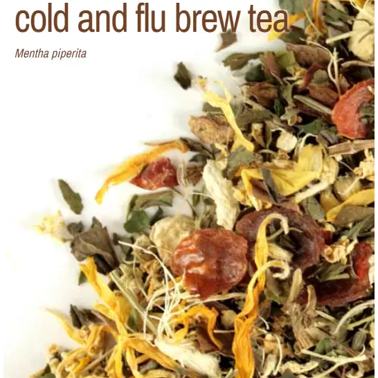 Herbal Bulk Loose Tea by the Ounce - Cold and Flu Brew - Teas & Accessories