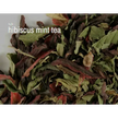 Herbal Bulk Loose Tea by the Ounce - HIbisucs Mint Tea - Teas & Accessories