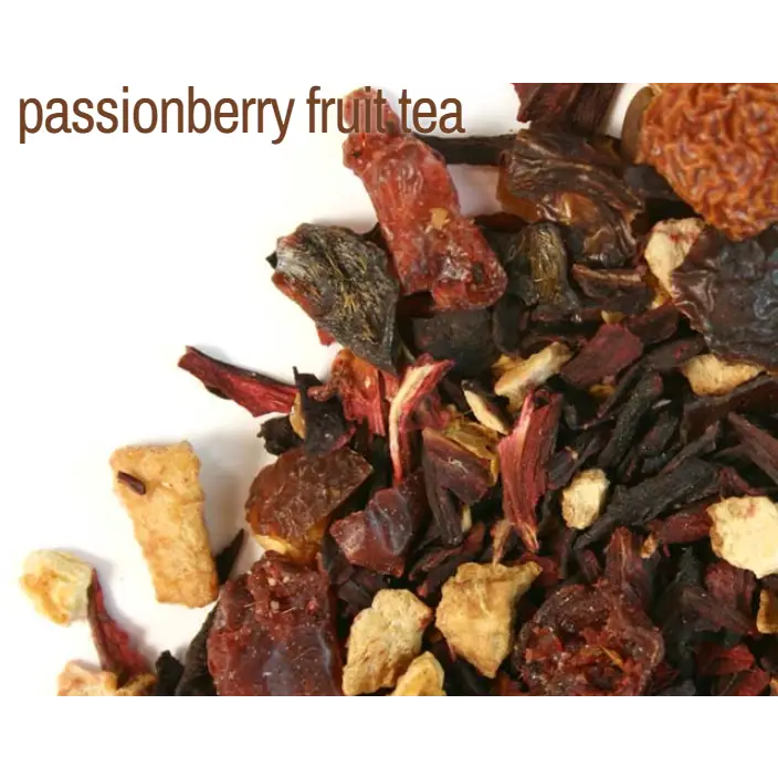 Herbal Bulk Loose Tea by the Ounce - Passionberry Fruit - Teas & Accessories