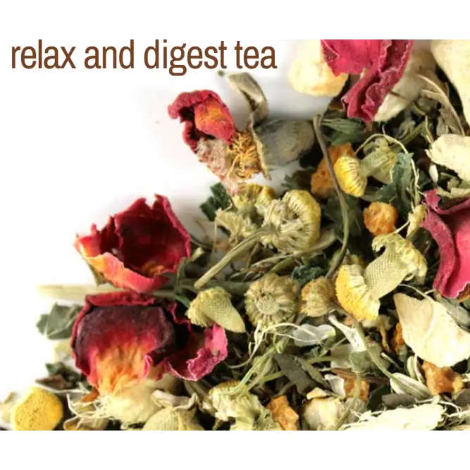 Herbal Bulk Loose Tea by the Ounce - Relax and Digest - Teas & Accessories