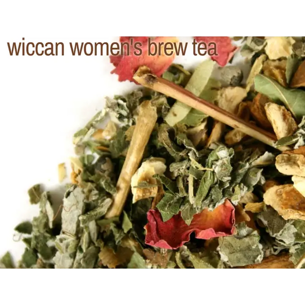 Herbal Bulk Loose Tea by the Ounce - Wiccan Women Brew - Teas & Accessories
