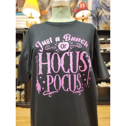 Hocus Pocus - Spiritual Tshirt Designs - Black / Xlarge - Clothing & Apparel