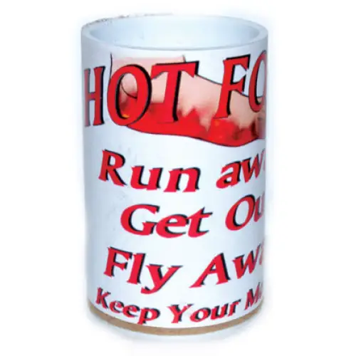 Hot Foot Incense in a jar or pouch, with visible herbs and powders, displayed on a white background. Perfect for banishing, protection, and hoodoo ritual work.