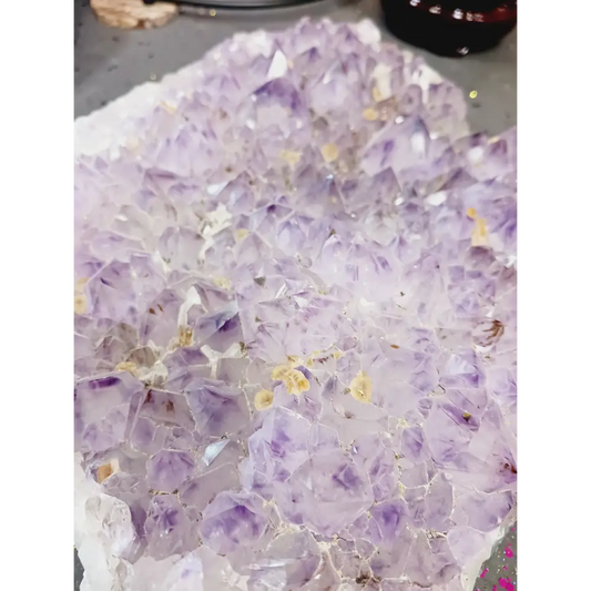 💜✨ Huge Amethyst Druzy Specimen – Spiritual Power and Tranquility 🌌 - 2 - Specimens