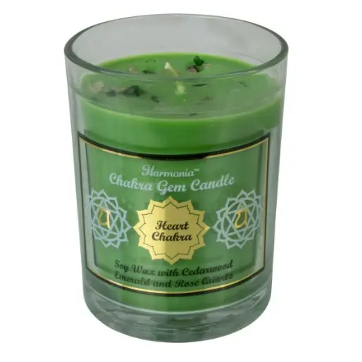 Illuminate Your Path with Crystal Journey Reiki Energy Charged Candles! ✨ - Heart Chakra - Candles & Accessories