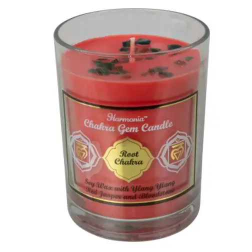 Illuminate Your Path with Crystal Journey Reiki Energy Charged Candles! ✨ - Root Chakra - Candles & Accessories