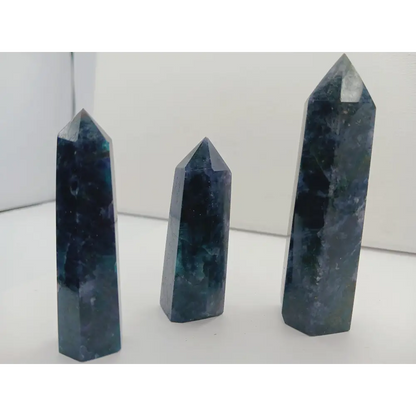 🔵✨ Iolite Tower (2.75’’–4’’ Intuitive Pick) – Vision Clarity and Inner Journey 🌌